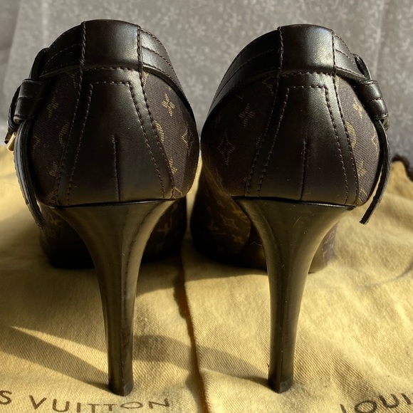 Louis Vuitton signatures design pumps - Picture 6 of 10